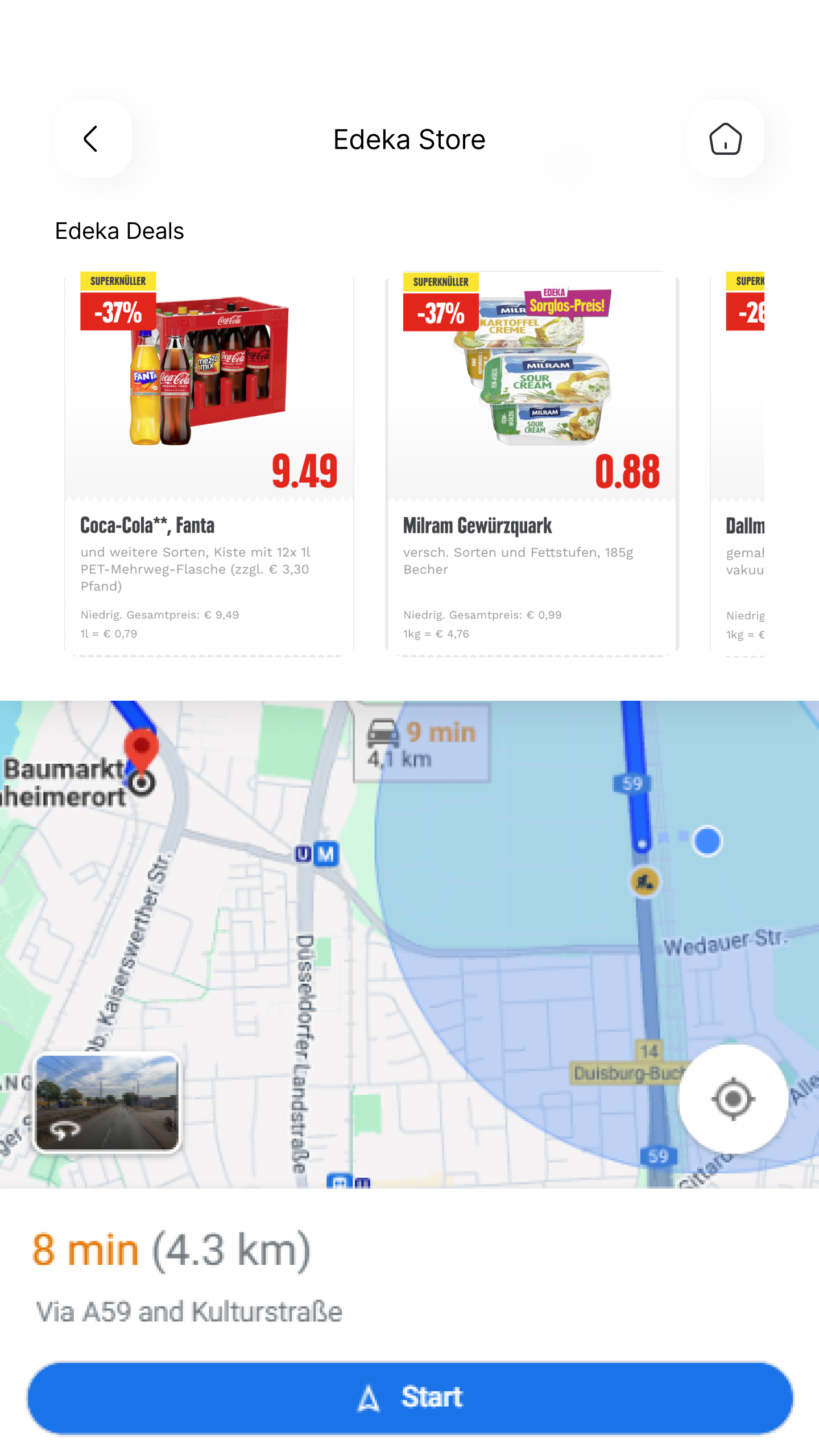 Marketplace final iteration screen 2